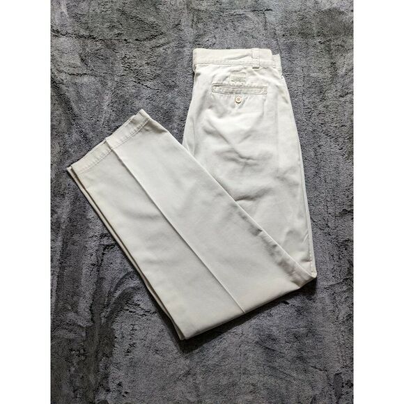 American Eagle AE Causal Flat Front Pants Men's Size 34x34 Beige - Picture 2 of 13